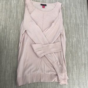 Vince Camuto Cut-out Shoulder Sweater